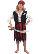 Child's Pirate Girl Costume