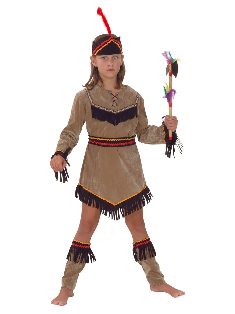 Child's Deluxe American Indian Girl Costume