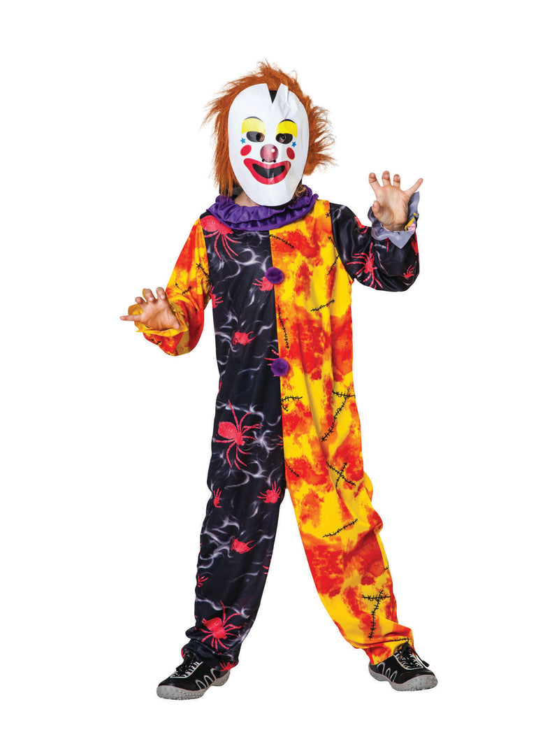 Child's Halloween Clown Boy Costume