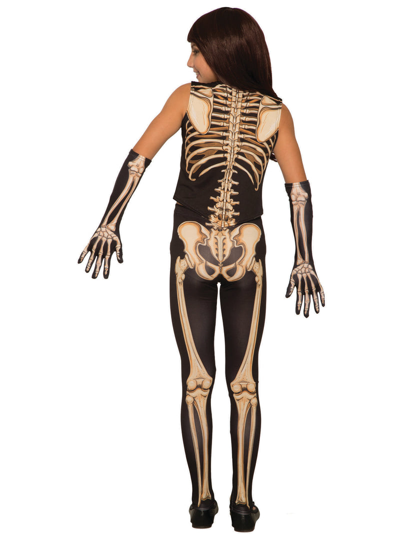 Child's Pretty Bones Skeleton Costume