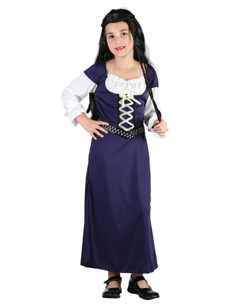 Child's Maid Marion Costume