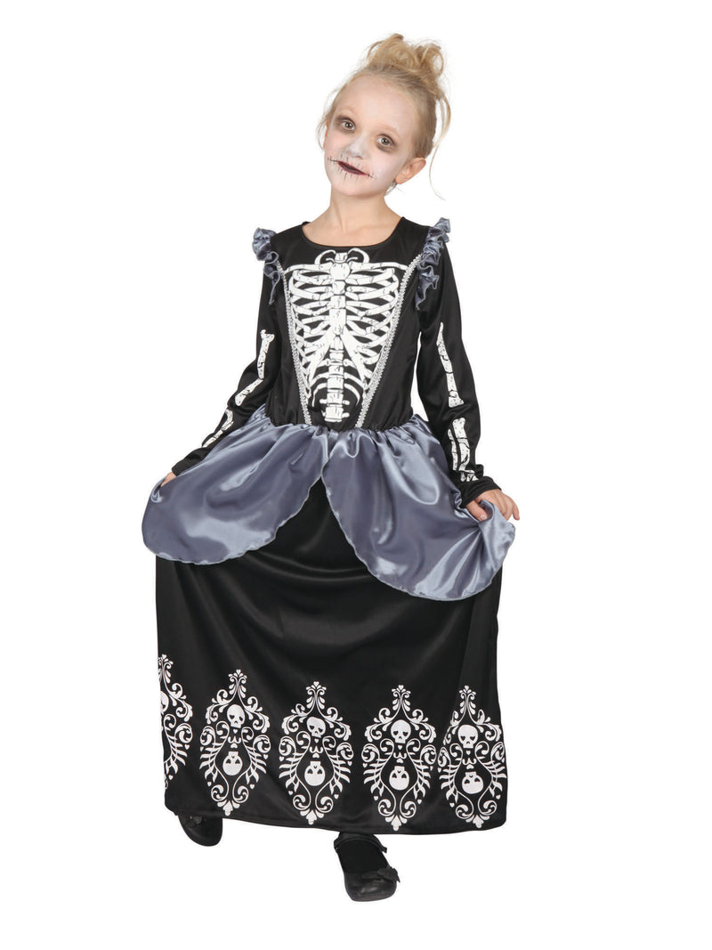 Child's Skeleton Princess Costume