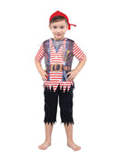Child's Pirate Boy Sublimation Print Costume