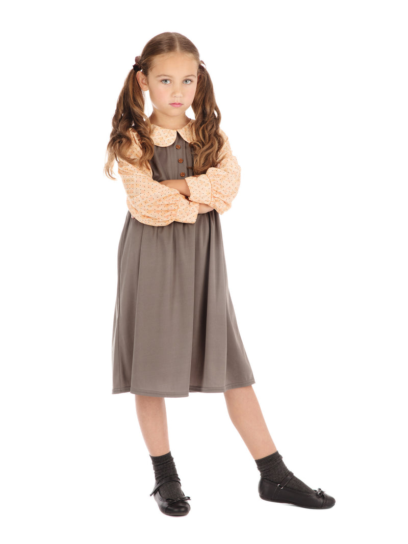 Child's Victorian Schoolgirl Costume
