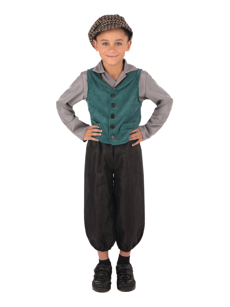 Child's Victorian Street Boy Costume