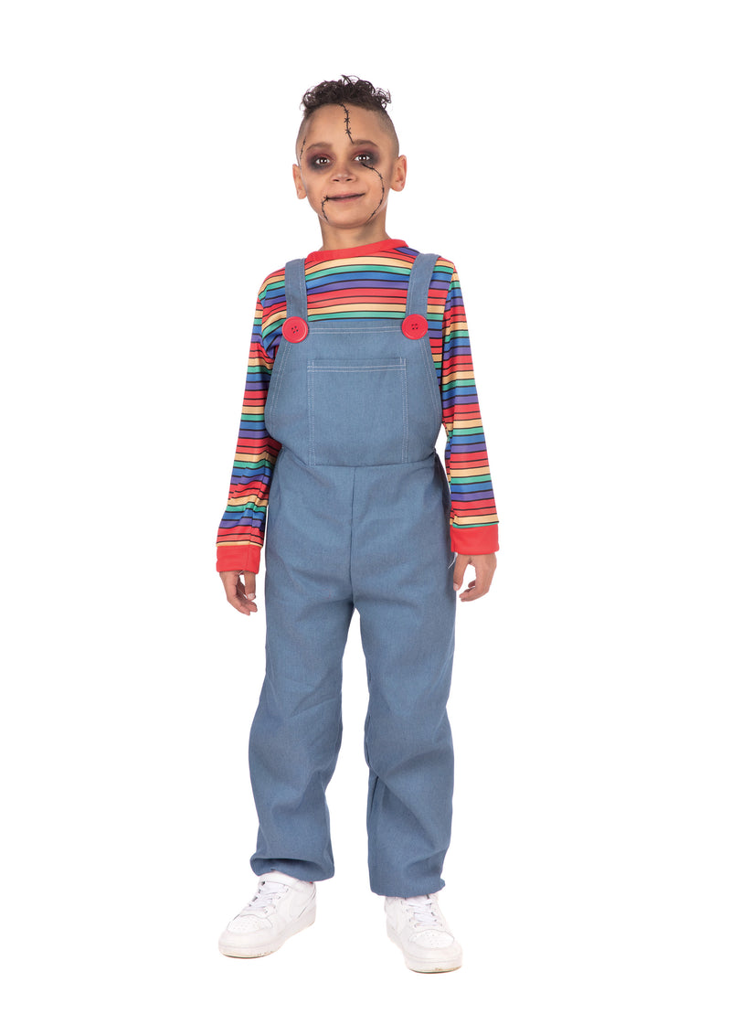 Child's Unisex Denim Demon Child Costume