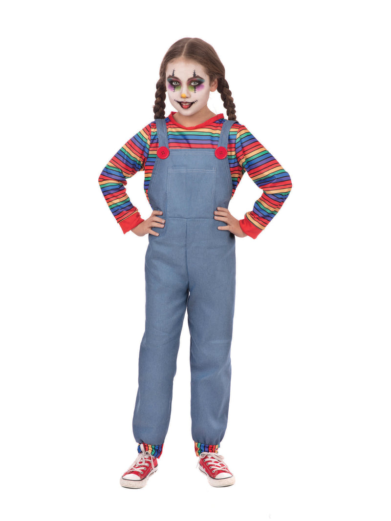 Child's Unisex Denim Demon Child Costume