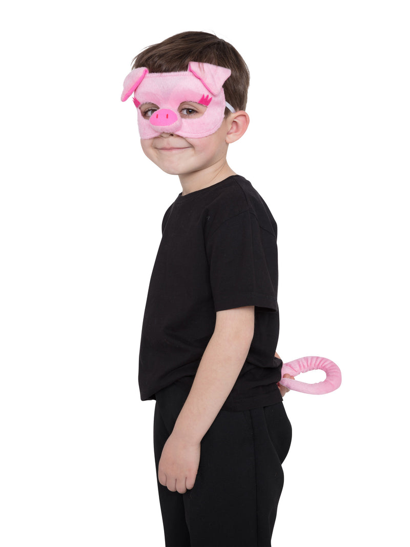 Mask & Tail Pig Set