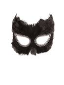 Black Feather Mask