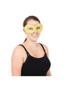 Gold Eye Mask With Diamonds