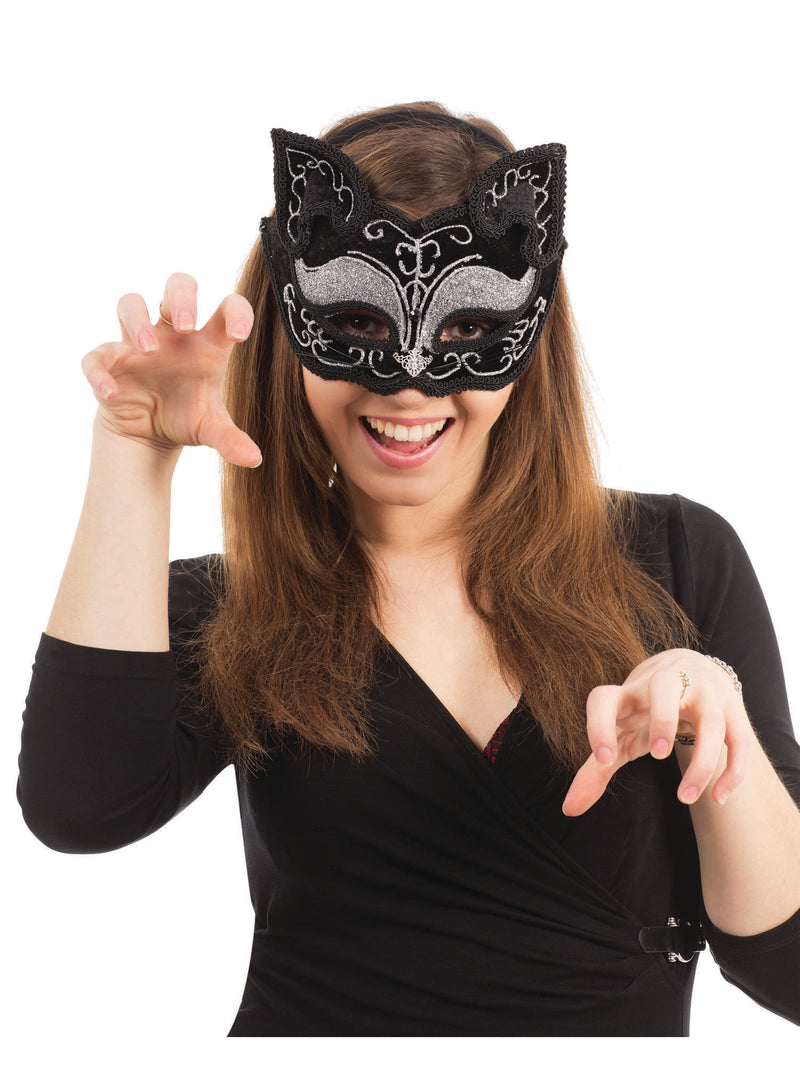 Black Cat Decorative Mask