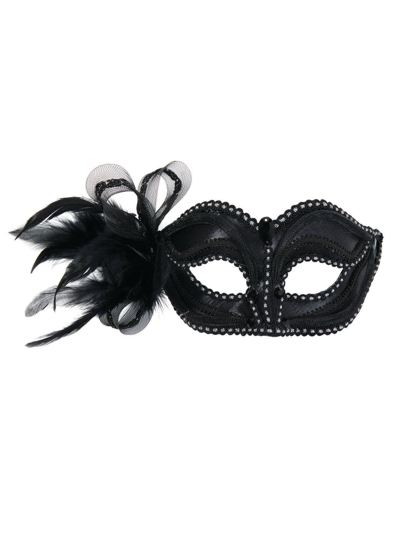 Black Mask With Side Decoration