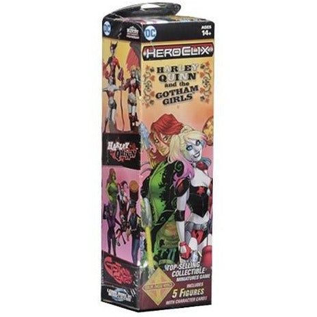 Heroclix: Harley Quinn And The Gotham Girls Set Of 5 Boxed