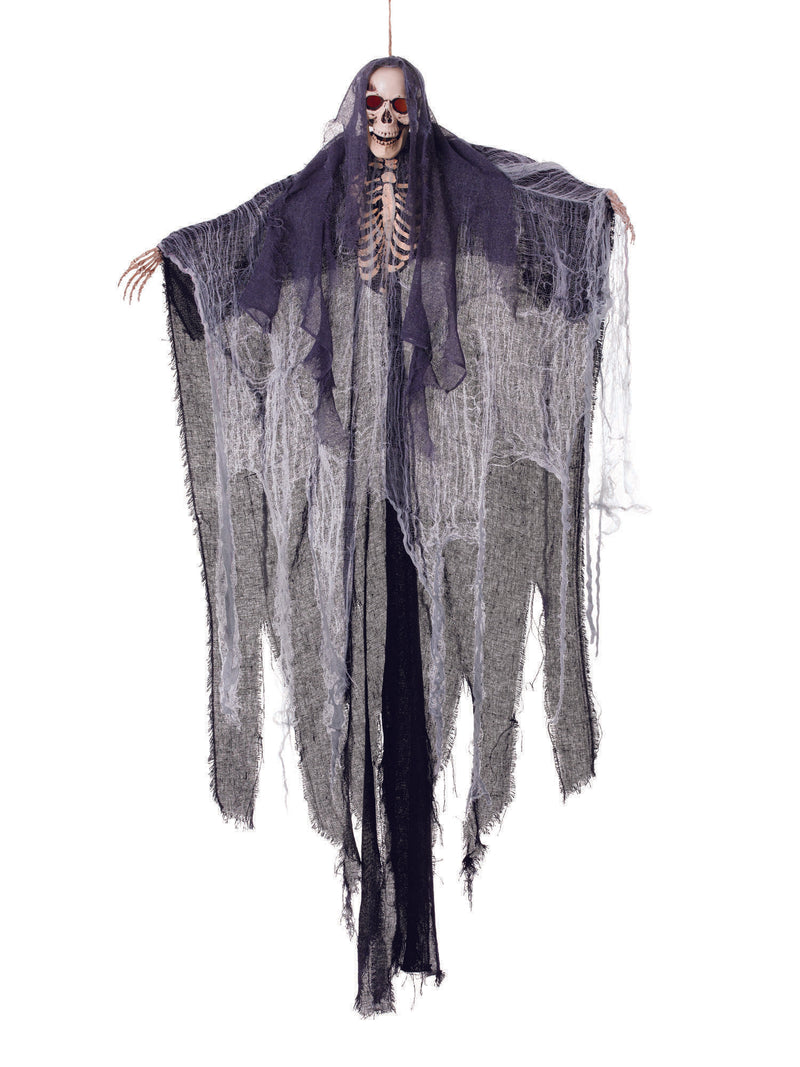 Light Up Skeleton With Shroud Costume Accessory