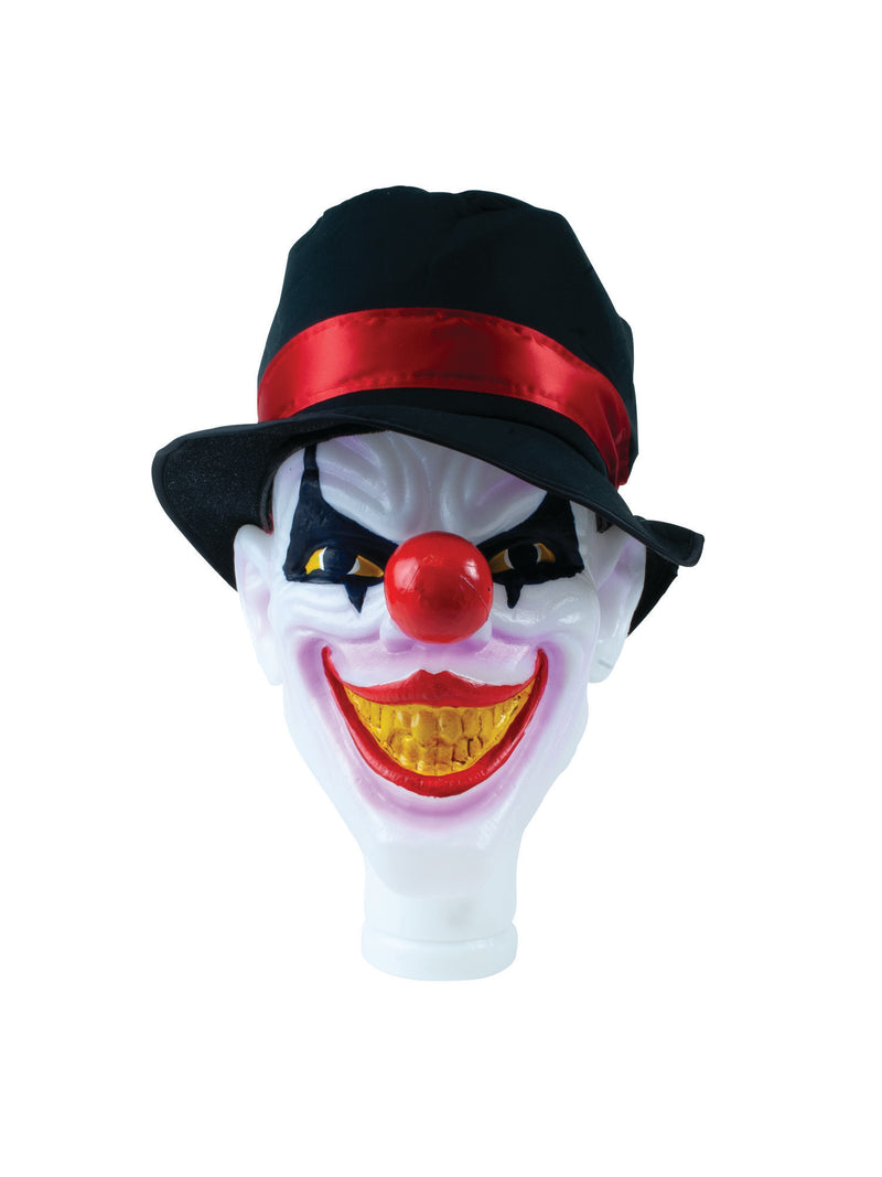 Clown Head Scary With Light & Sound Costume Accessory