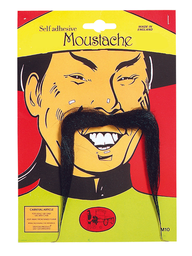 Black Chinese Moustache