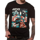 Justice League Comics Pop Art T-Shirt