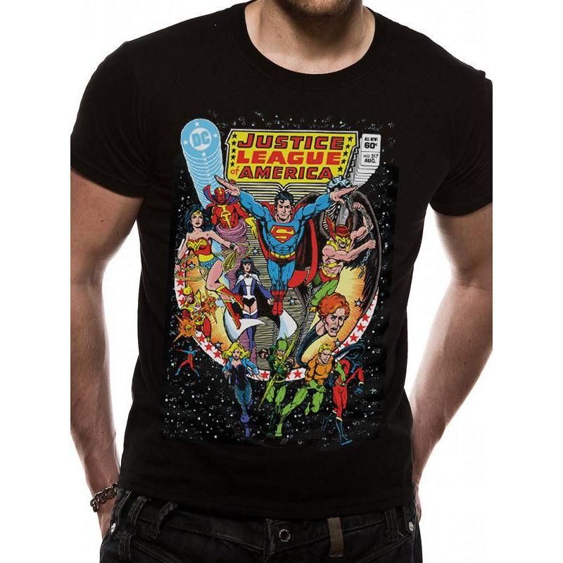 Justice League Comic Cover T-Shirt