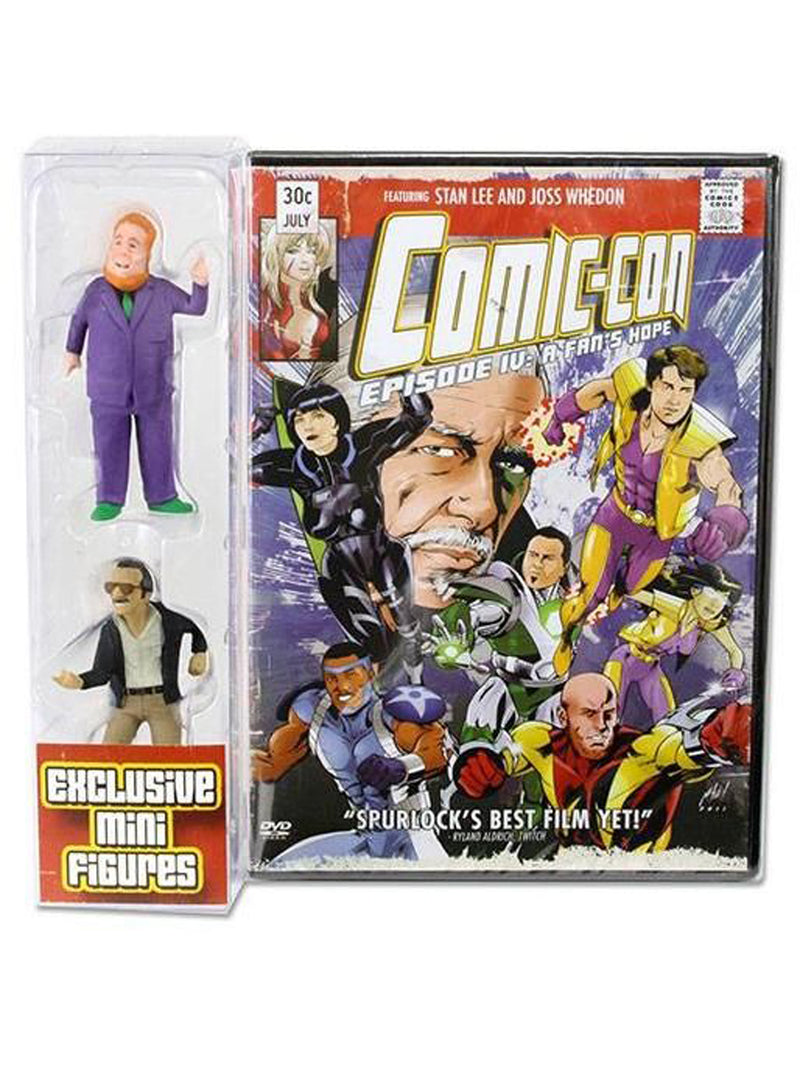Comicon Episode IV: A Fans Hope With Stan Lee And Harry Mini Figures DVD From Comic-Con