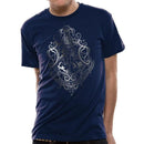 Harry Potter Silver Foil Crest T-Shirt