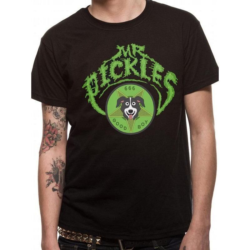Mr Pickles Logo T-Shirt From Rick And Morty