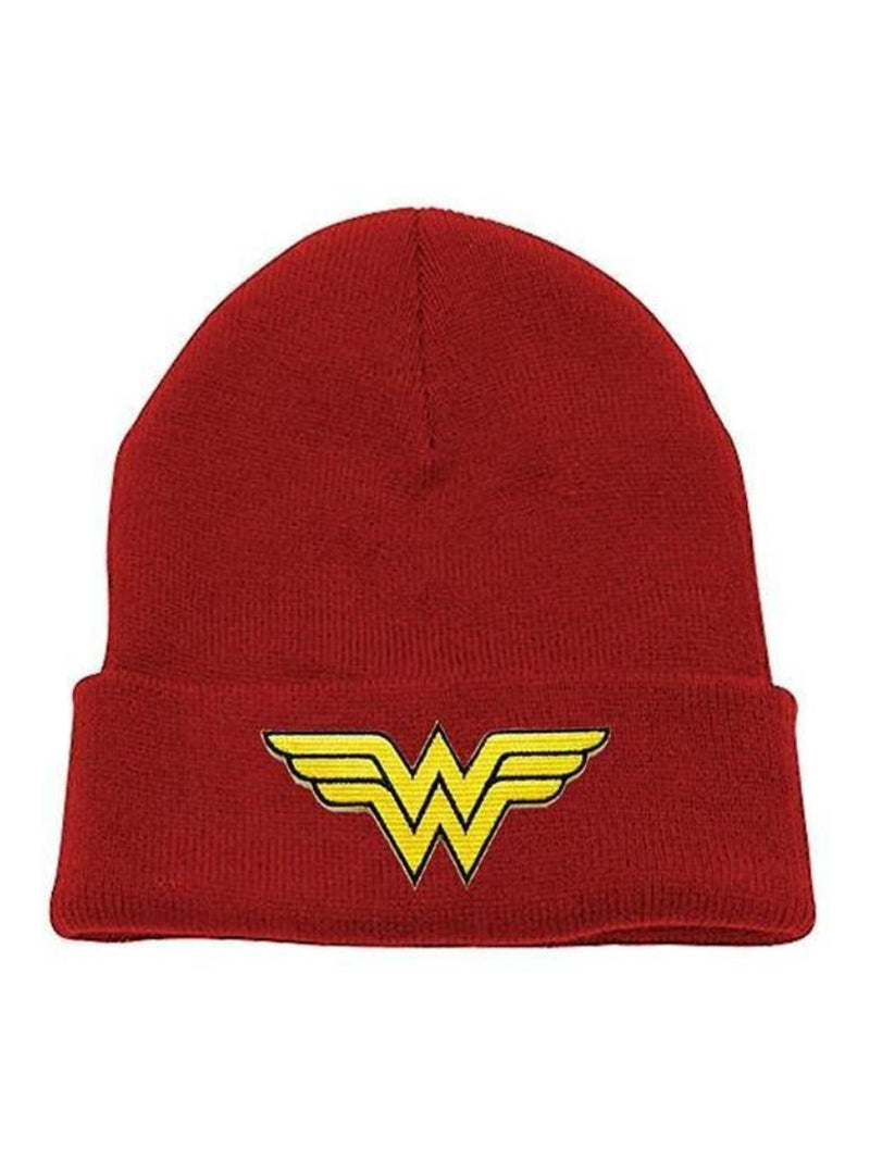 Wonder Woman Logo Red Beanie