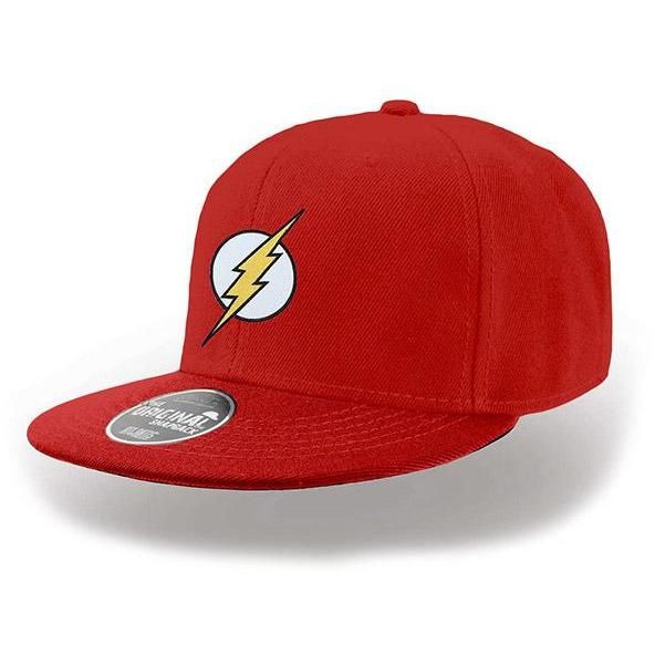 Red The Flash Logo Snapback