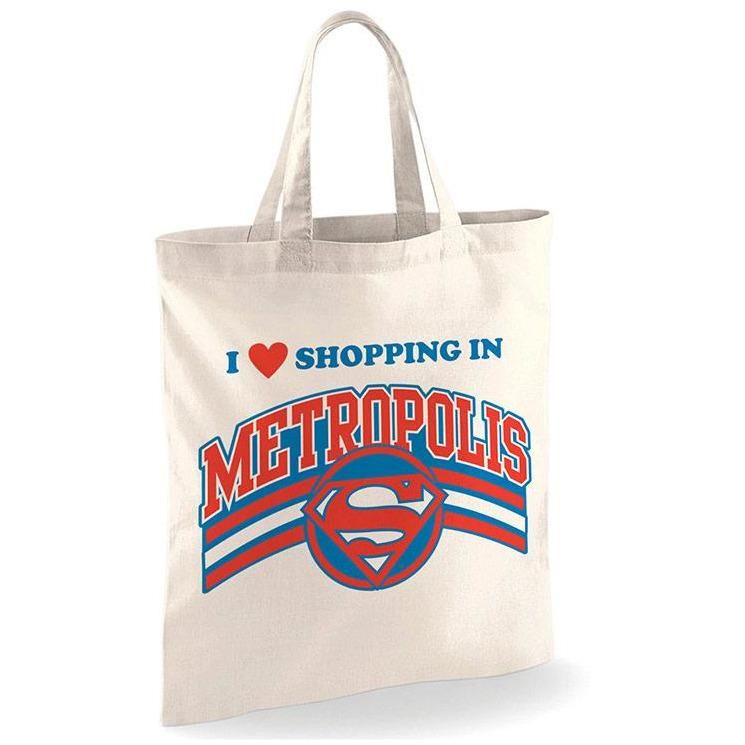 Superman Shopping In Metropolis Bag