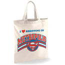 Superman Shopping In Metropolis Bag
