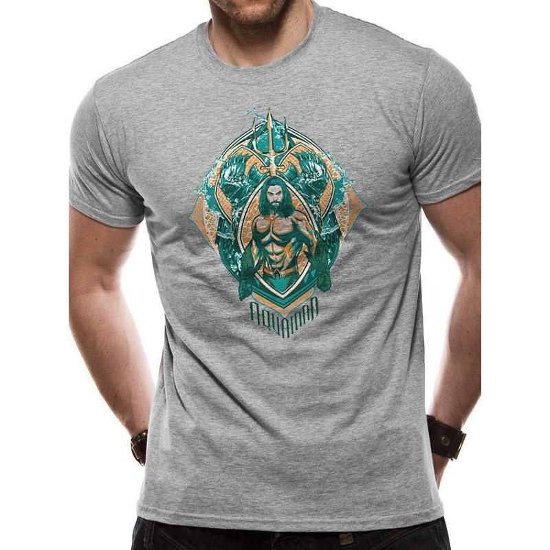 Aquaman Movie Crest T-Shirt