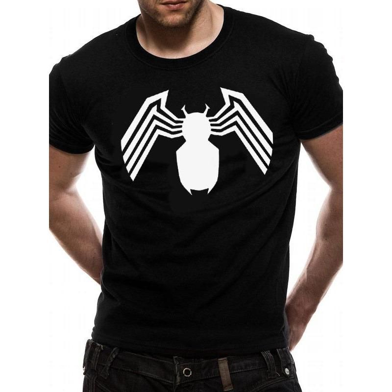 Venom White Logo T-Shirt