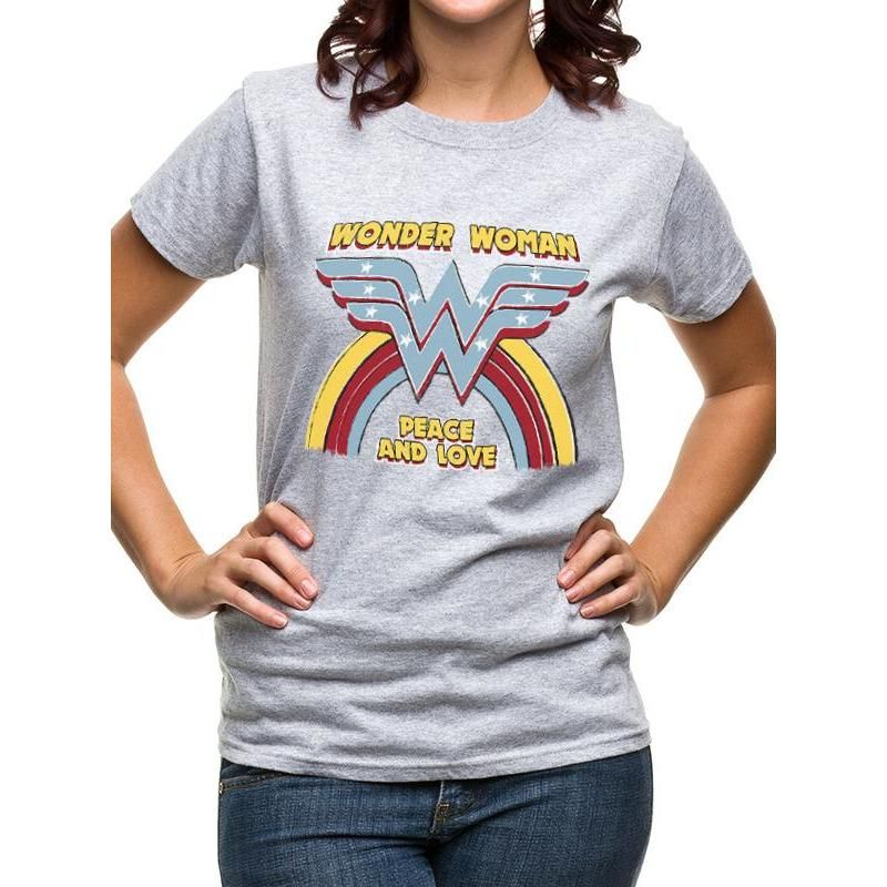 Wonder Woman Rainbow Vintage T-Shirt