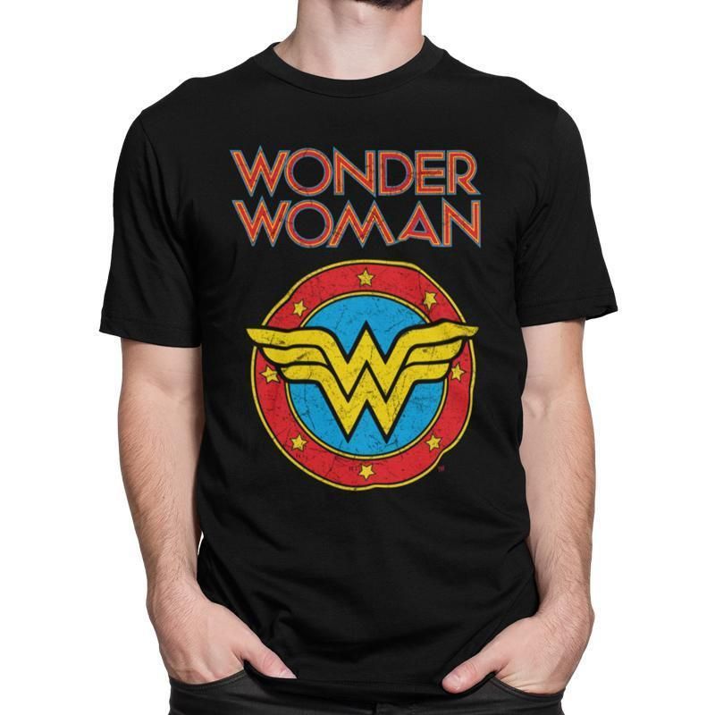 Wonder Woman Vintage Logo T-Shirt