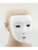 Plain White Face Mask