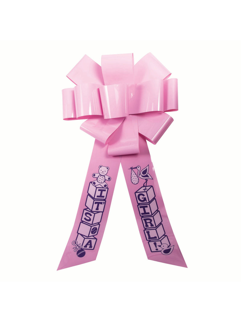 Its A Girl Celebration Door Bow