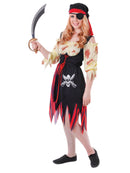 Adult Bloodied Pirate Girl Costume