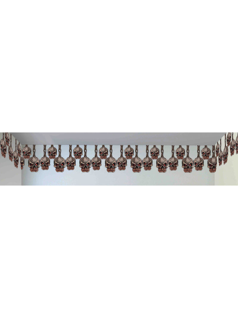 Skull Border Dungeon Decoration Costume Accessory