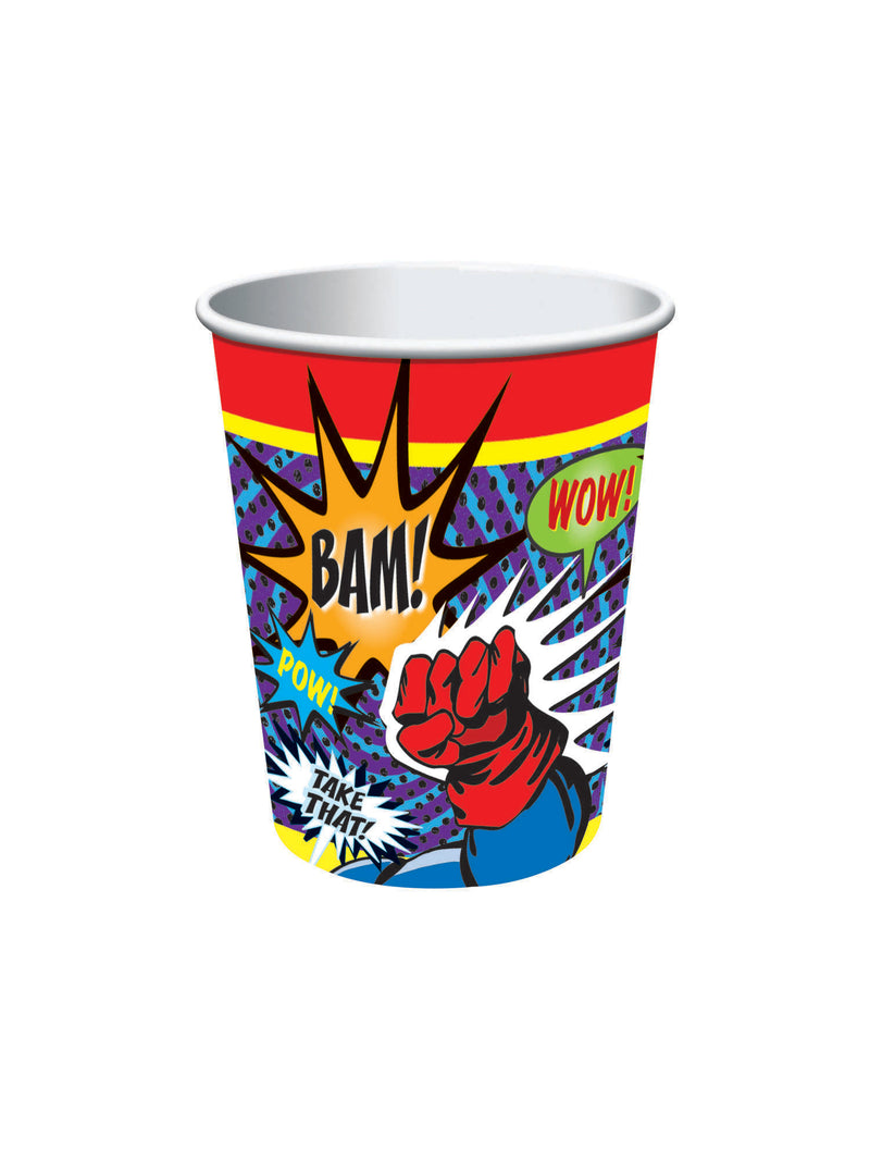 Super Hero Paper Cups