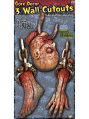 Severed Body Parts Cut-Out Set