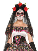 Day Of The Dead Veil Costume Accessory