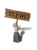 Zombie Armstake With Sign Costume Accessory