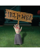 Zombie Armstake With Sign Costume Accessory