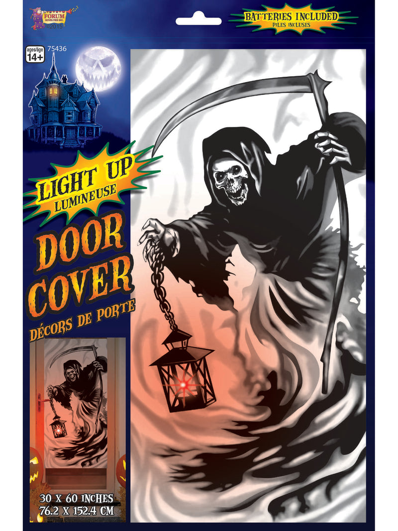 Light-Up Door Cover Reaper Costume Accessory