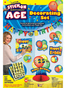 Birthday Customize Stick On Set