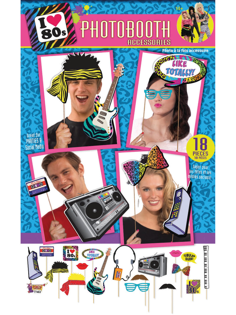 80's Photo Booth Kit