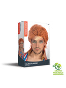 Orange 70s Rock Legend Wig