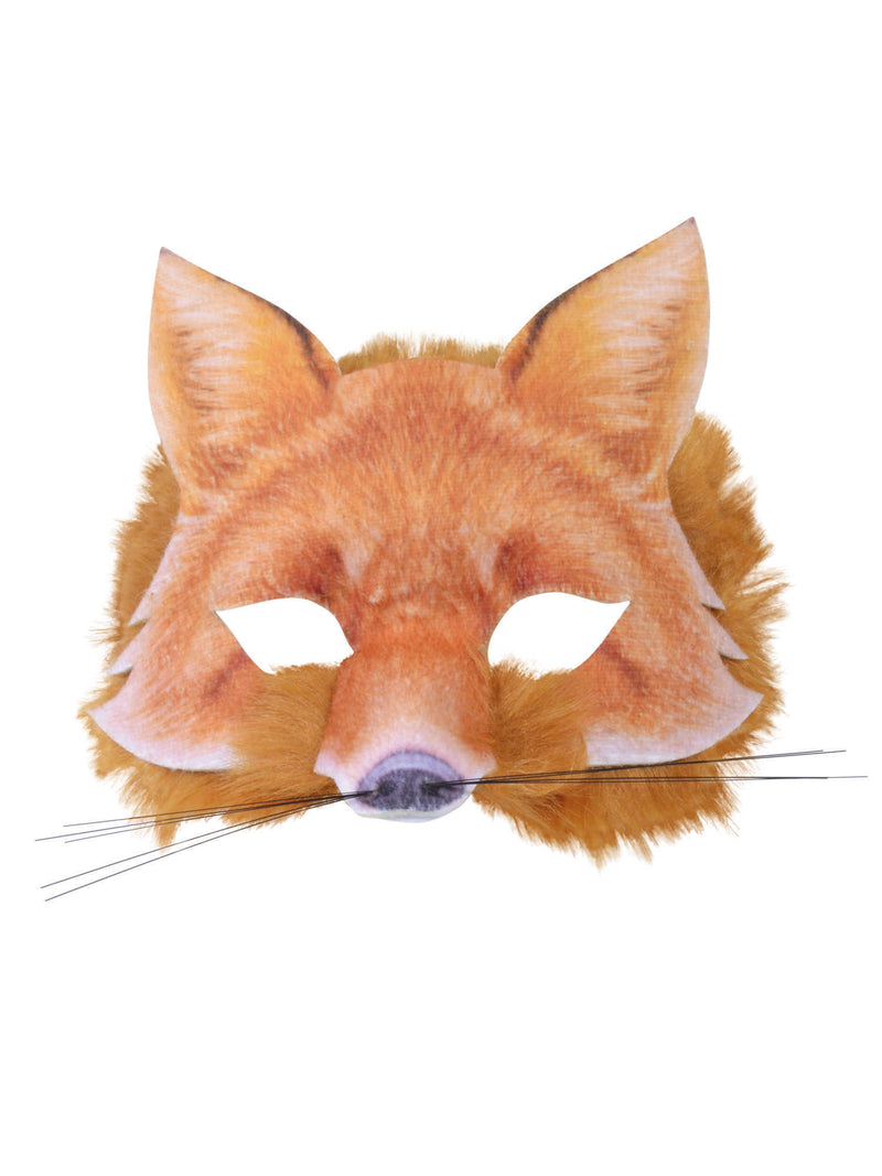 Fox Face Realistic Fur Mask