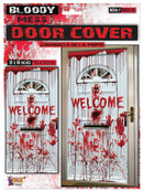 Bloody "Welcome" Warning Tape