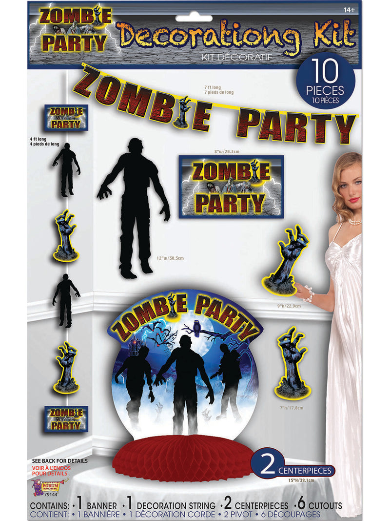 Zombie Party Decor Set