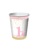 Girls 1st Birthday Cup